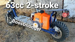 Awesome Off Road 2Stroke Scooter Build!