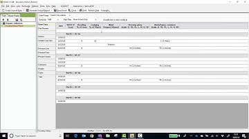 Scouting History Report in FieldX Office