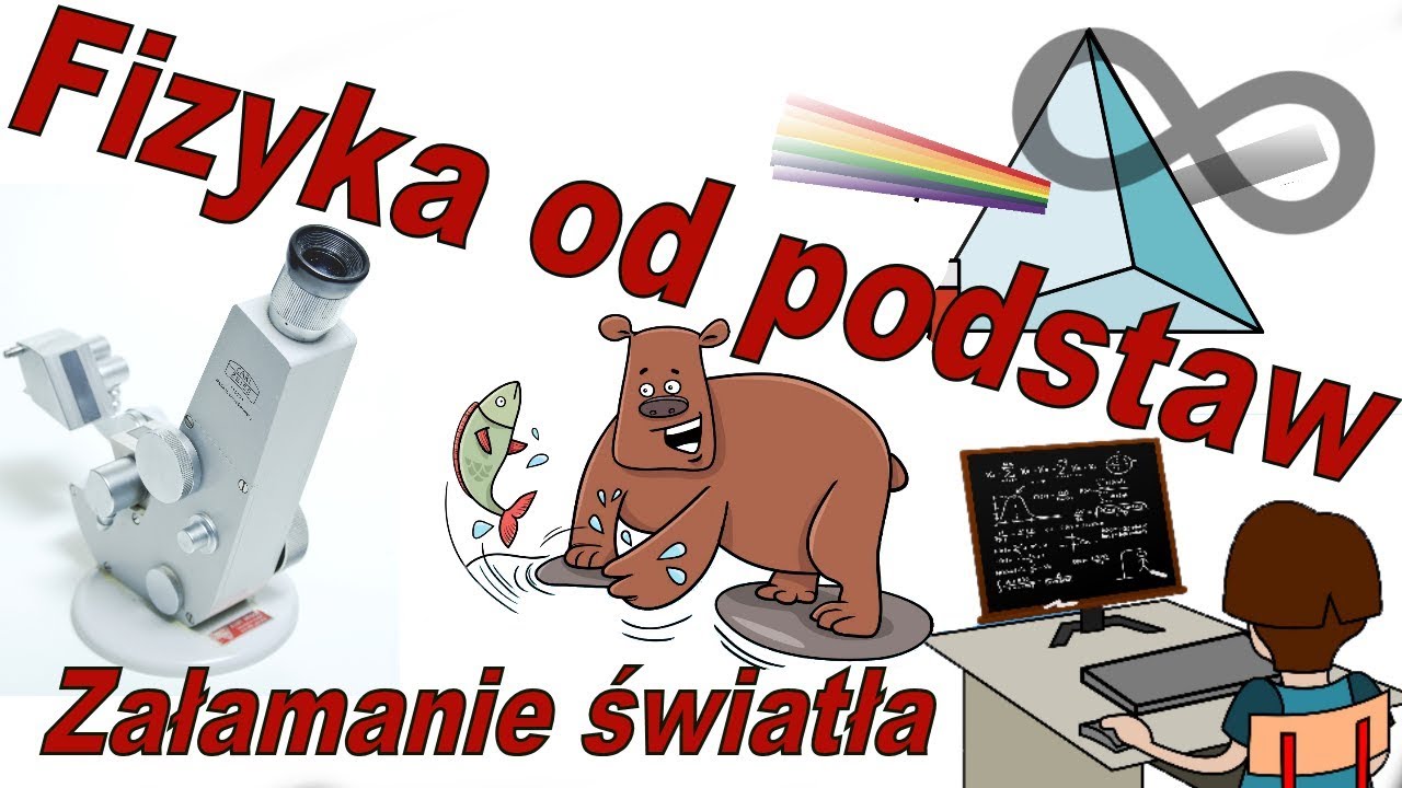 Sprawdzian Fizyka Optyka Zamkor Iii Gimnazjum Fizyka od podstaw: Załamanie światła, pryzmat, fizyka, optyka - YouTube