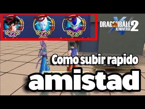 Como subir amistad RAPIDO de los maestros en Dragon Ball Xenoverse 2 | M0ntbl4ck