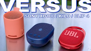 JBL Clip 4 Vs Skullcandy Kilo Vs Sony XB100 - Wait, JBL Lost?