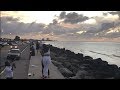 SUNSET ON THE BEACH - KITTY SEAWALL GUYANA