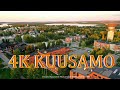 Kuusamo Finland From Air 4K drone scenery