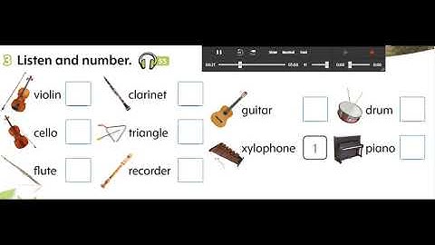 listening unit 5 musical instruments