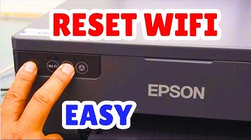 Snelle wifi-reset voor de Epson L8050-printer | Standaardnetwerk herstellen | Alles technisch rep...