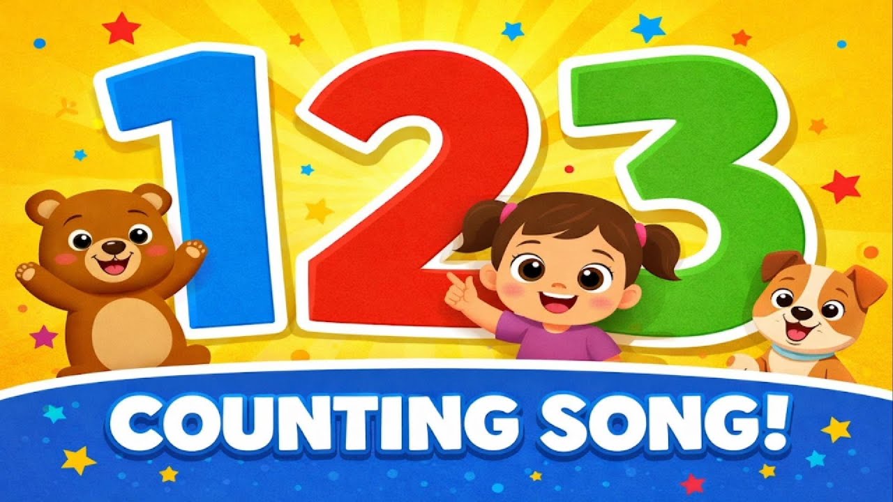 Counting 1 10 song | Numbers song | Learn counting with fun