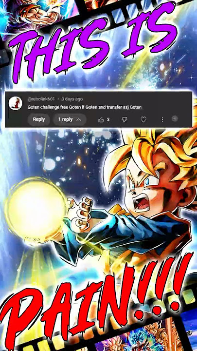 The FREE GOTEN Challenge?! Tripple SSJ Goten Team SHOWCASE