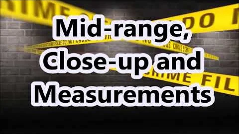 POLICE PHOTOGRAPHY (Crime Scene Simulation - Homicide Incident)