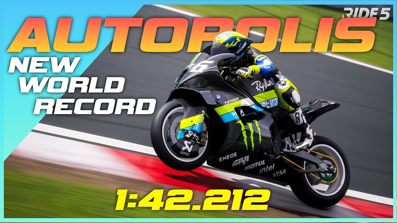 RIDE 5 Autopolis RM 1300 world record PC - 
