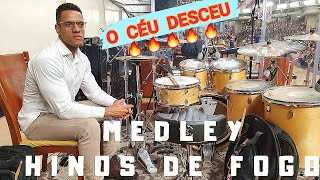 Video voorbeeld van "MEDLEY Hinos de Fogo [O Céu Desceu na Terra] Danilo Martins"