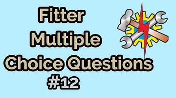 Fitter Multiple Choice Questions #12  | Daily 10 Questions