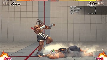 USF4 Adon - Crossup Rising Jaguar