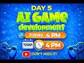 DAY 5: AI GAME DEVELOPMENT WITH MINECRAFT