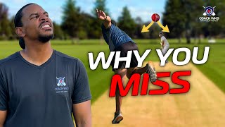 WHY You Can’t Bowl STRAIGHT (Fix This Now) | Fast Bowling Tips