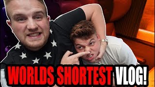 WORLD'S SHORTEST VLOG... HUGE **PRANK** ANNOUNCEMENT