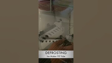 Defrosting Fill Tube for Sub Zero refrigerator #shorts #fix #defrosting