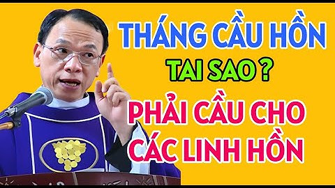 TẠI SAO PHẢI CẦU CHO CÁC LINH HỒN | CHA NGUYỄN THẾ THỦ GIẢI ĐÁP
