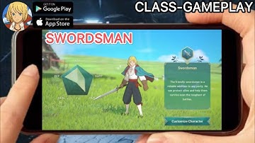 NI NO KUNI - CROSS WORLDS (SWORDSMAN) 2022 Online-MMORPG Taiwan Version Class-Gameplay