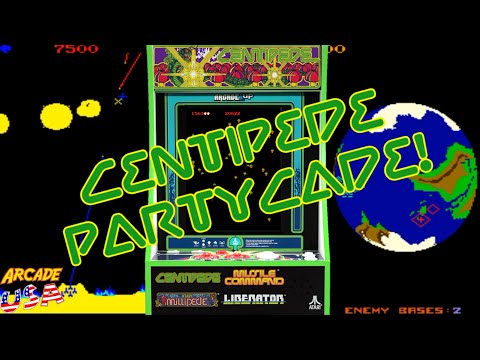 Arcade1up Centipede PartyCade! (Re-upload) from ArcadeUSA