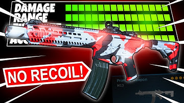 NEW M13 MOST BROKEN SETUP IN MODERN WARFARE! ZERO RECOIL (COD MW) BEST CLASS SETUP