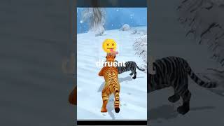 snow Tiger family sim online 😁😲 screenshot 1
