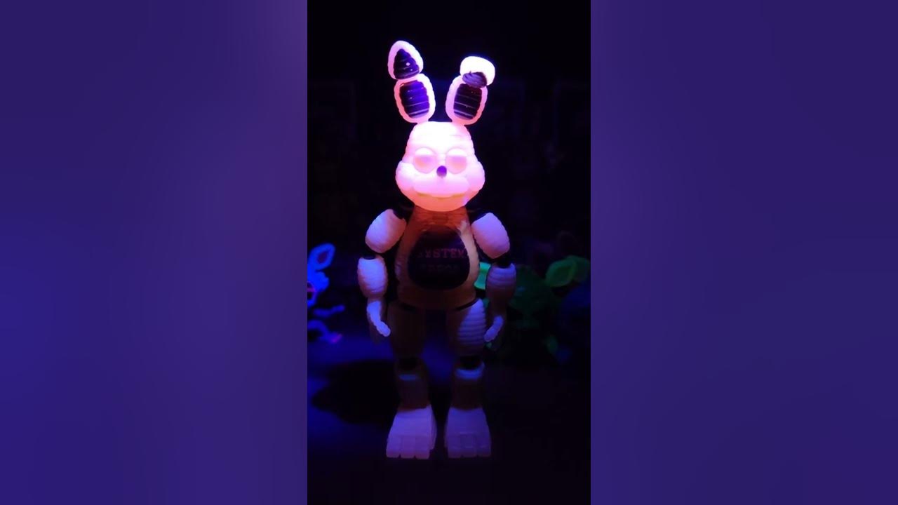 Funko Pop! Action Figure: Five Nights at Freddy's - System Error Bonnie  (Glow in The Dark)
