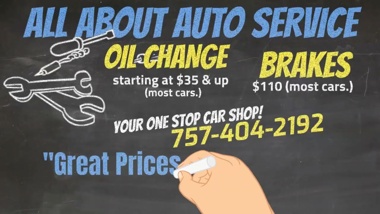 ALL ABOUT AUTO SERVICE - "Great Prices on New Tires" Virginia Beach, VA Call: 757-404-2192