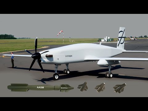 Behold the Aarok, France's New, Secret and Largest combat drone ever built