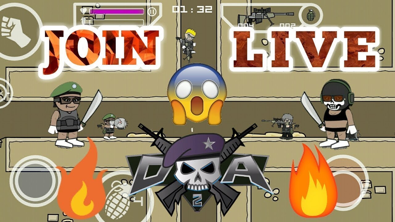 Mini Militia Join Live Gameplay Sajan Gamer Youtube
