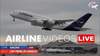 LIVE LAX PLANE SPOTTING: Watch Arrivals and Departures!