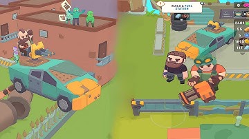 Last Stronghold: Idle Survival - Gameplay walkthrough Part#9 Zombie base Defencse