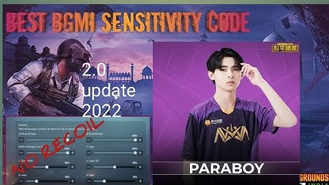 💯🔥Nova paraboy 2.0update 2022 sensitivity and control code 3rd control layout#paraboy#pubgmontage