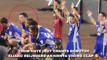 Thom Haye & Eliano Reijnders semakin nyaman dengan BOBOTOH! After match PERSIB vs Lion City Sailors 