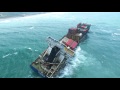 Disaster at Sea - Wrecked Cargo Ship | Taipei, Taiwan