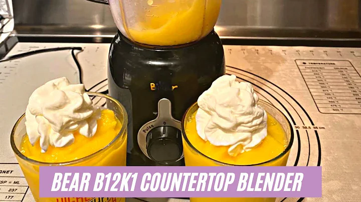 Bear B12K1 Countertop Blender Review & Test | 700W Professional Smoothie Blender #shorts