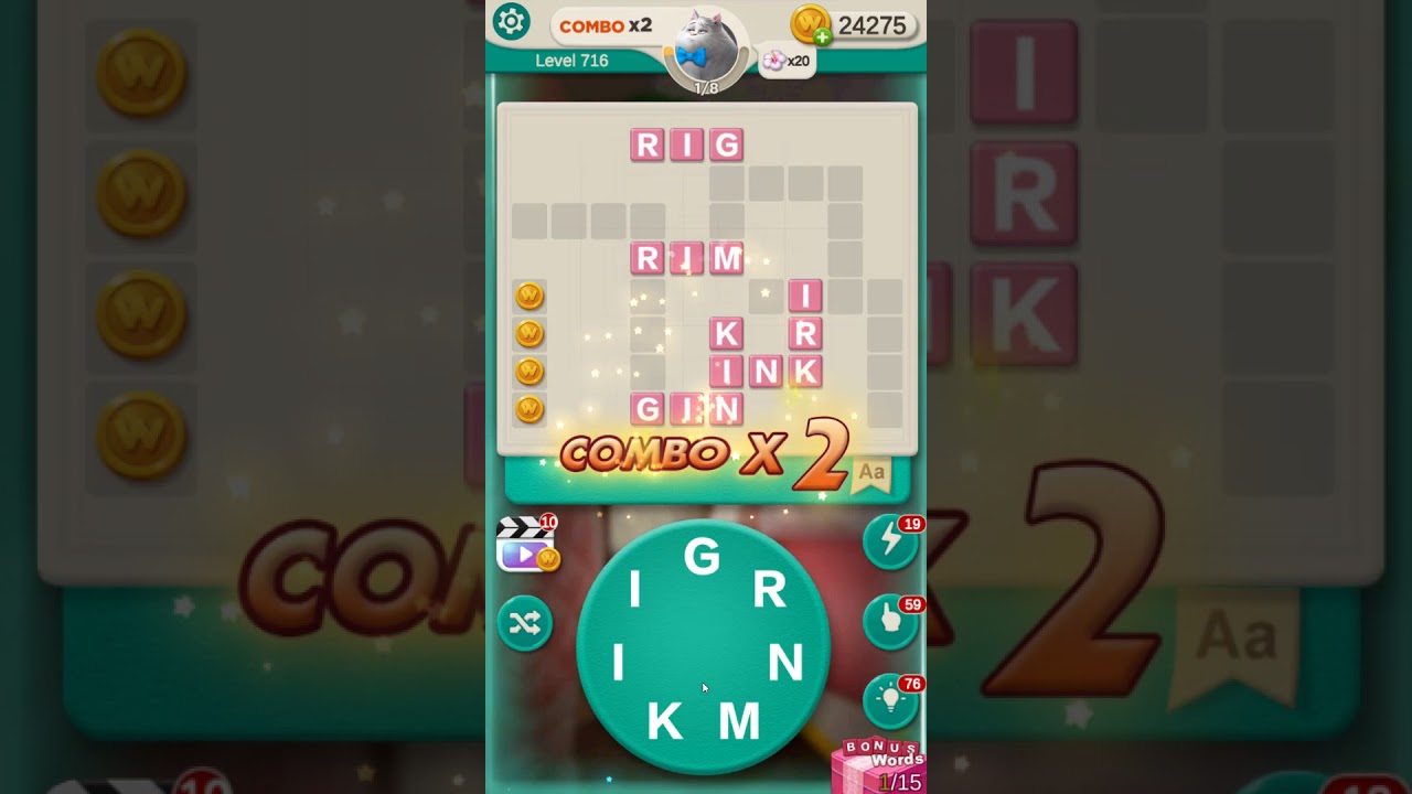 WORD VILLAS level 716