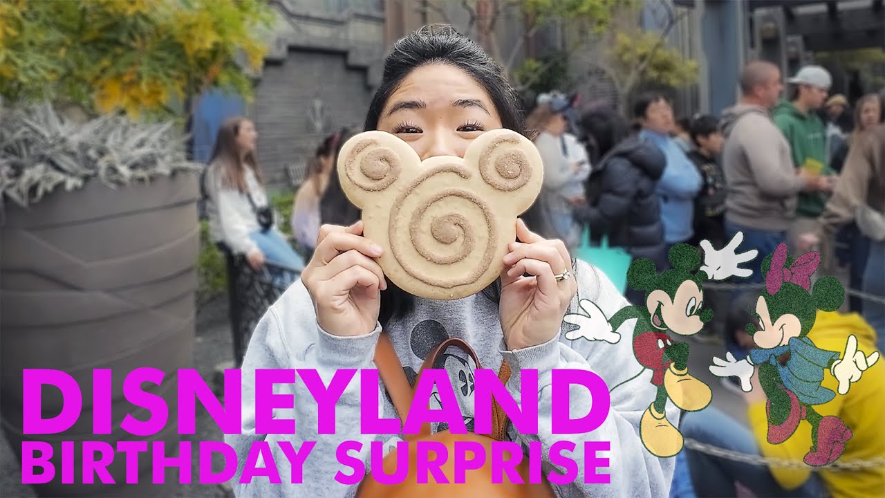 Disneyland Birthday Surprise