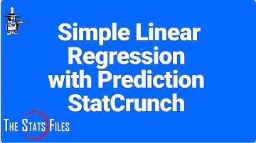 9.2.17 Simple Linear Regression, scatter plot, and Prediction of y with StatCrunch r-square