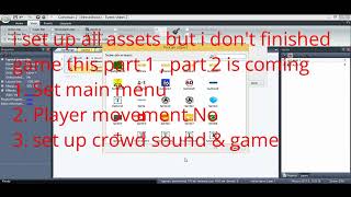 making football game on construct 2 Part 1