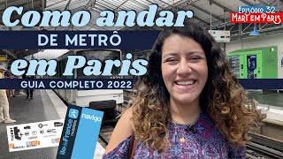 METRO DE PARIS: Como funciona, como comprar bilhete, tipos de bilhete, quanto custa, e muito mais!