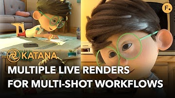 Full Control of Multi-Shot Lighting with Simultaneous Live Renders | Katana 5.0 Foresight+ Tutorial