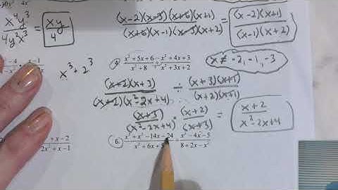 A2TH 7-7 Products and Quotients of Rational Expressions