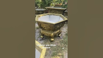 Chậu lục giác 80cm và 90cm