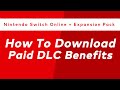 Nintendo Switch Online + Expansion Pack - How to Download DLC