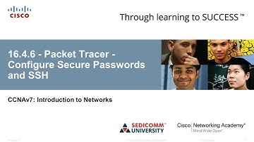 Курс Молодого Бойца Cisco Часть 1 2021 CCNA ITN 16.4.6 Packet Tracer Config Secure Passwords and SSH