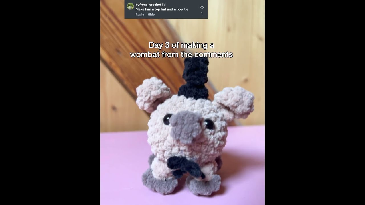 Comment What I Should Do Next Crochet Amigurumi Cute Grow Viral
