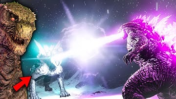 Shimo vs Evolved Godzilla Clash Beam! WHO WILL WIN?