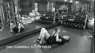 One Dumbbell Floor Press - Upside Strength Exercise Library