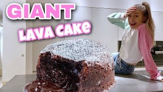 Wir Backen Einen Xxxl Schoko Lava Kuchen 😍| Bibi