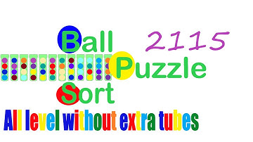 Ball Sort Puzzle Level 2115 🎯 All level without extra tube 😂 Game Walkthrough 😘